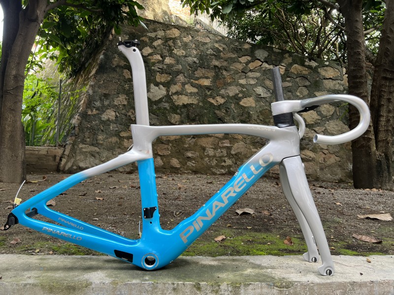 Pinarello DogMa F Carbon Road Bike Frame Sky Blue Pinarello Frame